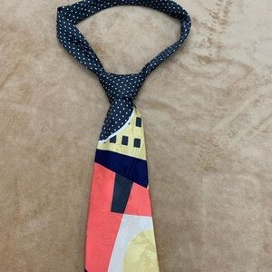 Hubert silk neck tie